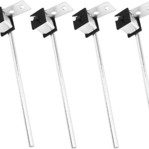 4-Pack Heavy Duty Exhaust Hanger Kit - 3/8" x 10" Rods