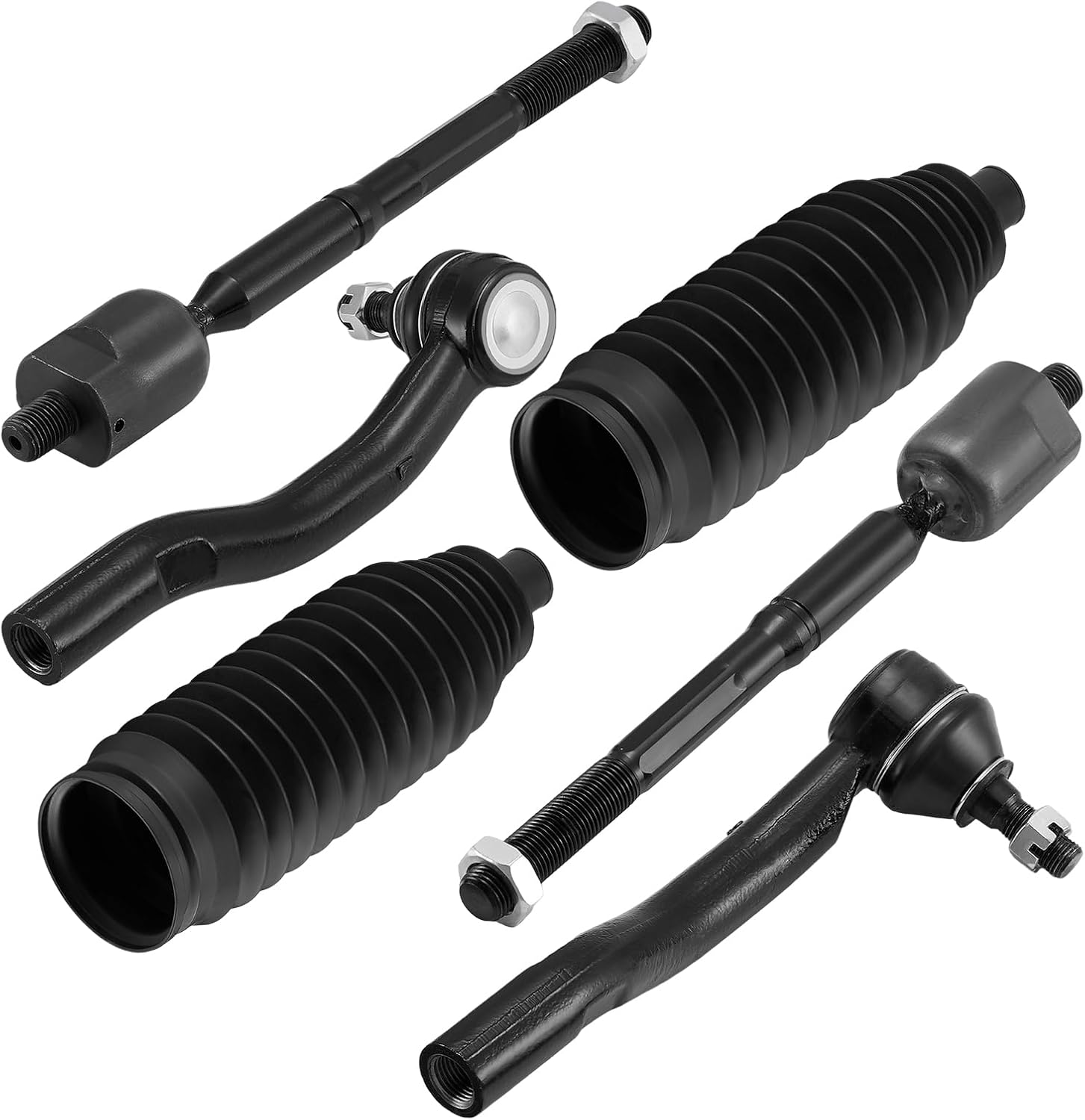 BDFHYK 6pcs Steering Tie Rod Kit for Toyota Camry & Lexus ES350