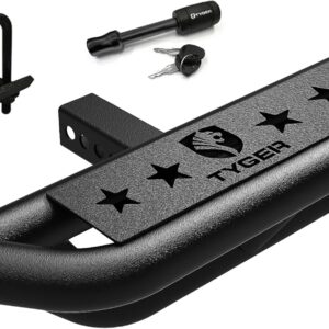 Tyger Hitch Armor Step & Guard | 2in Receiver | Black