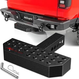 Nilight 11.9in Hitch Step for Trucks & SUVs