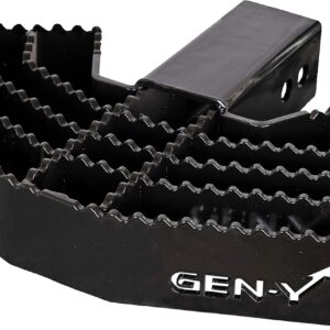 GEN-Y Hitch Serrated Step - 2.5" Tow Receiver - Black