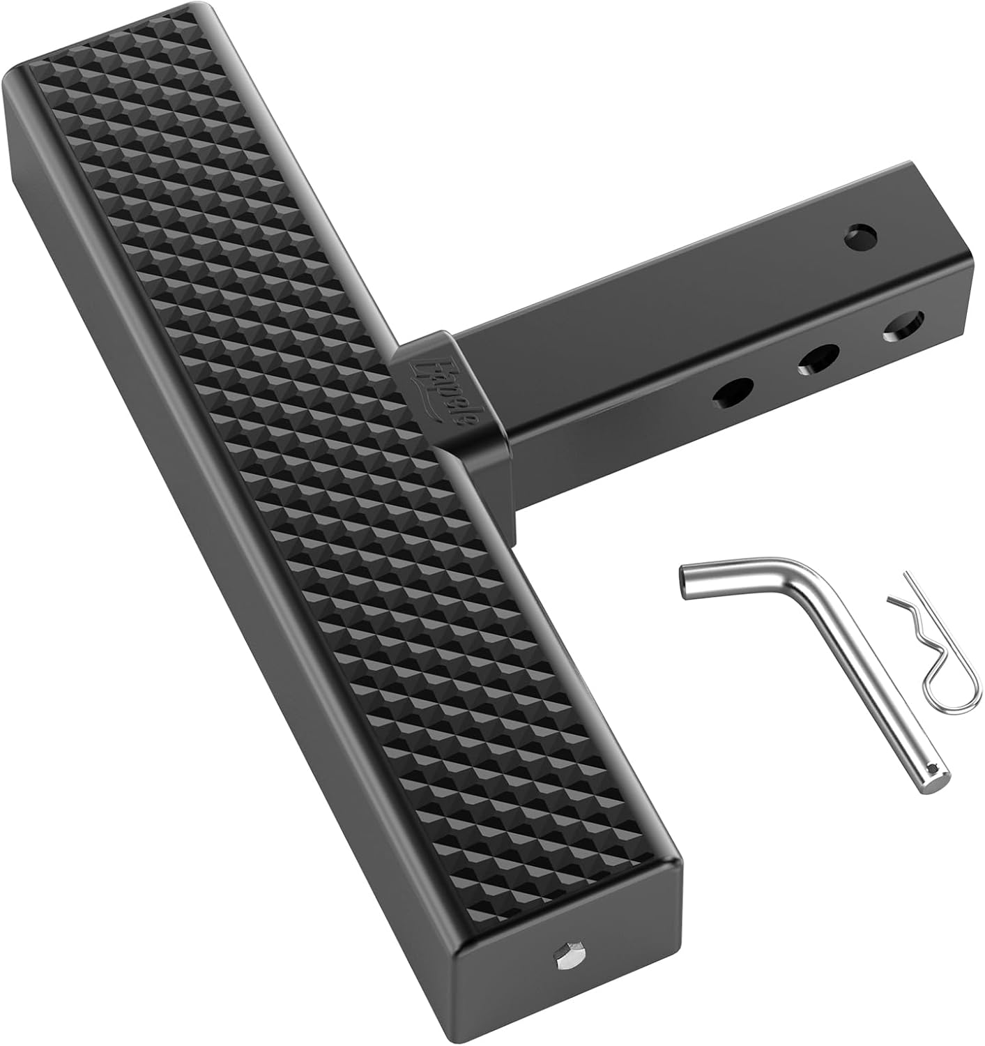 Eapele Hitch Step for 2in Receiver, 600lb Step, Black
