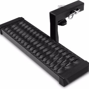 TAC Hitch Step - 2" Hitch, 6" Drop, Aluminum Protector