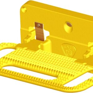 Carr's HD Mega Hitch Step for 2-2.5" Receivers - Safety Yellow