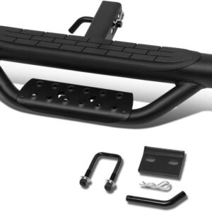 Auto Dynasty 36" Black Hitch Step Bar for Trucks & SUVs
