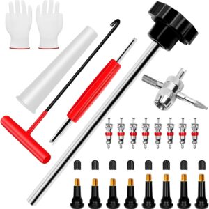 22-Piece Tire Valve Stem Tool Kit – Quick Installation Kit