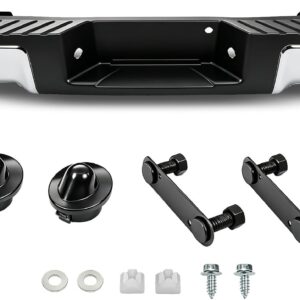 Chrome Steel Rear Bumper for F150 2009-2014