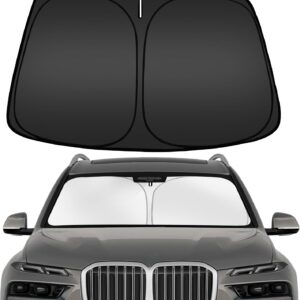 BMW X7 Sun Shade 2019-2026 - Custom Fit Foldable Visor