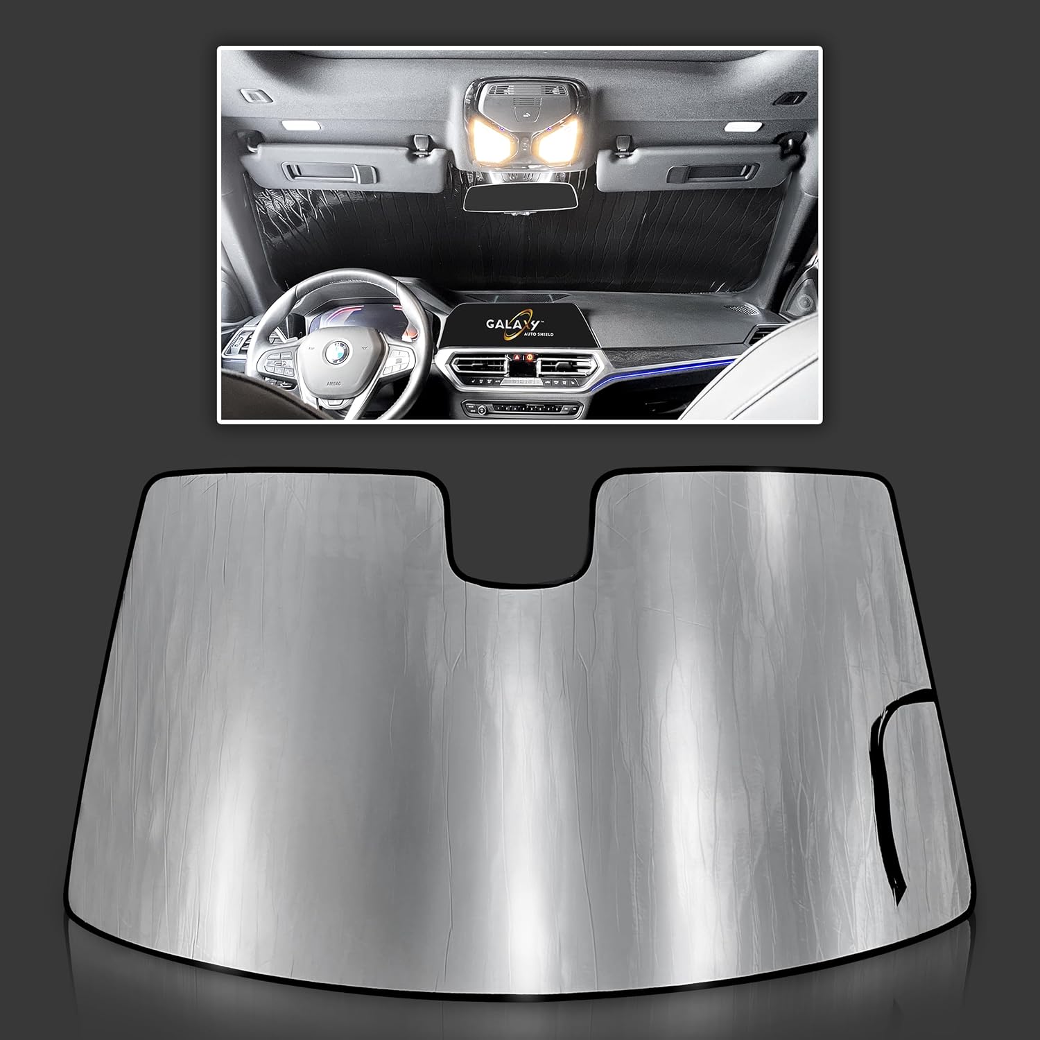 Custom Fit Windshield Sun Shade for BMW 4 Series Coupe/Convertible