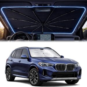 BMW X5 Windshield Sun Umbrella - UV Protection 2019-2026