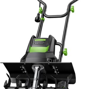 Electric Garden Tiller 1800W – 18in Cultivator for Soil Prep