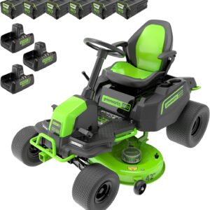Greenworks 80V 42in Electric Riding Mower Kit
