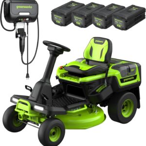 Greenworks 80V 30in Cordless Riding Lawn Tractor Kit