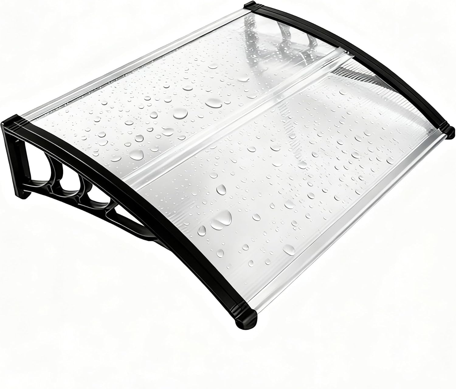 40" x 32" Clear Window Awning - Door Canopy Shield