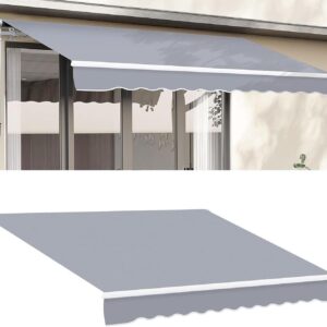 Waterproof Patio Awning Replacement Canvas 26.2x13.1ft