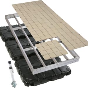 PlayStar 4x10 ft Aluminum Floating Dock Kit