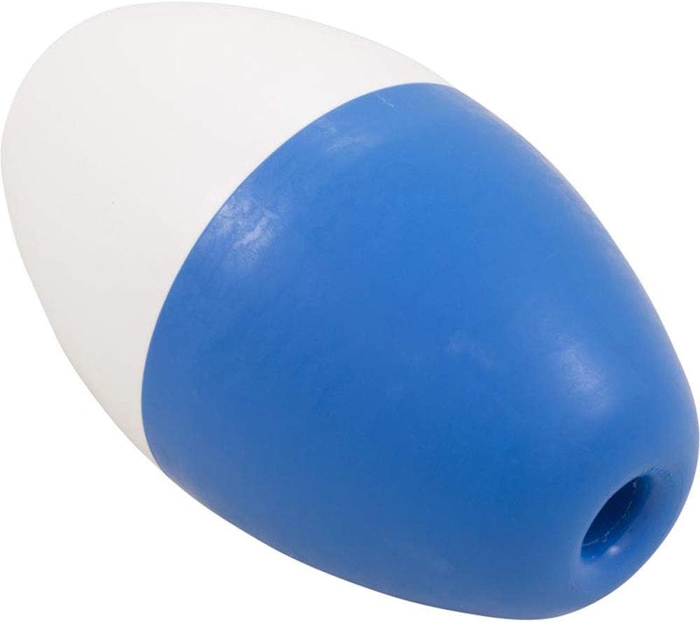 Pentair Float 590, Oval, 5" x 9", Blue/White