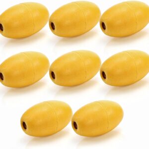 Tlence 8-Pack Marine Rope Floats, 5.5" x 3.5"
