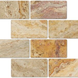 Valencia Travertine 3x6 Field Tile - Tumbled - Lot of 5 SQ FT
