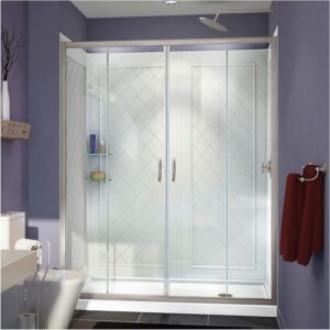 DreamLine Visions Sliding Shower Door Kit, 34" x 60"