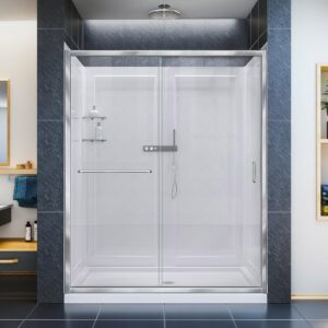 DreamLine Infinity-Z 30" x 60" Sliding Shower Door Kit