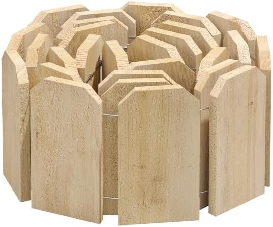 Greenes Fence 10ft Cedar Lawn Edging - 6 Pack