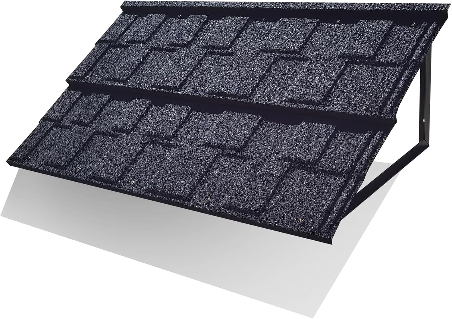 Black Steel Awning 52" W x 31" H - Patented Design