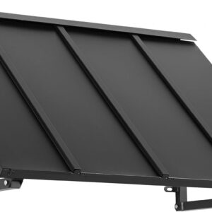 Awntech 3' Black Standing Seam Metal Awning