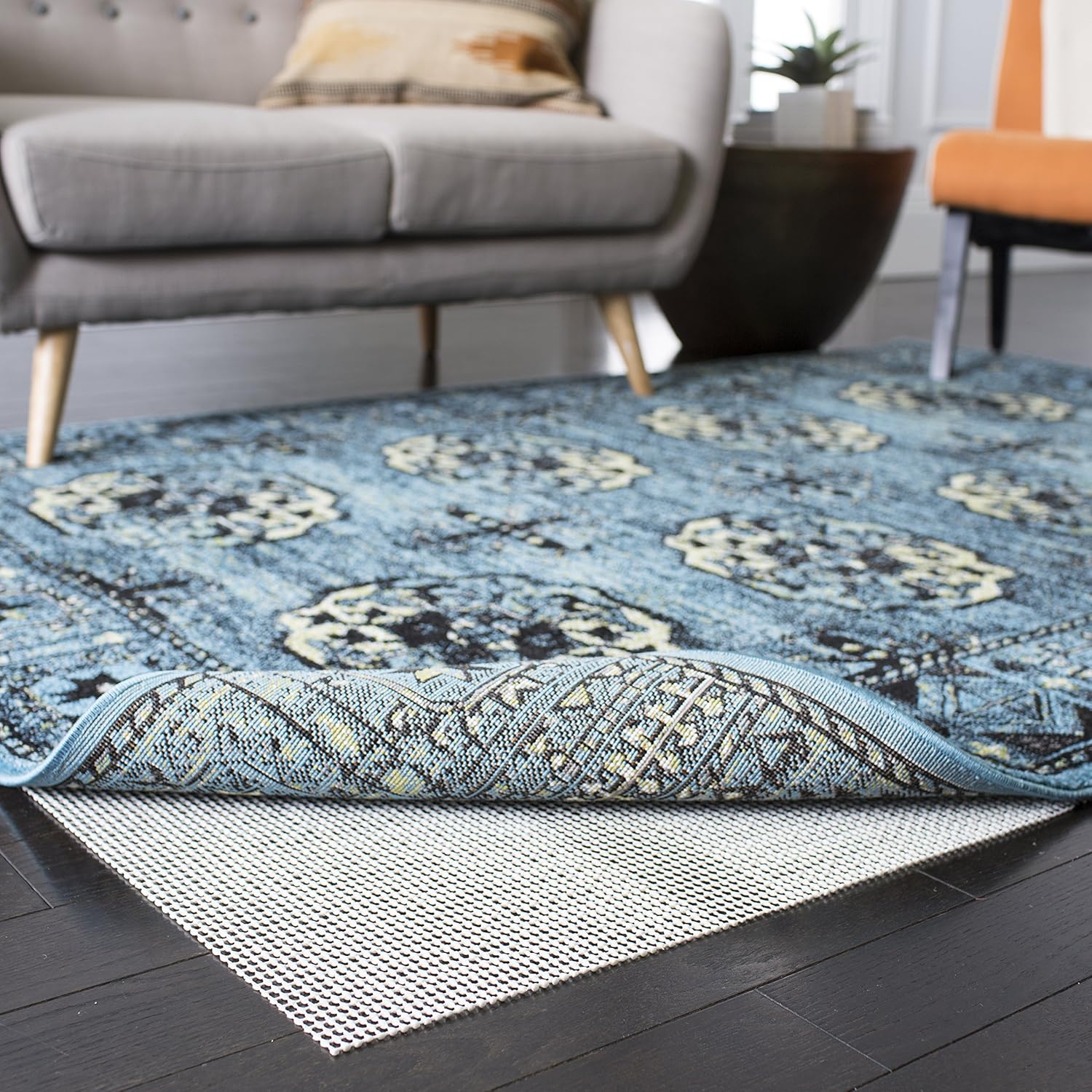 SAFAVIEH Non-Slip Rug Pad 6x9 ft - Anti-Skid Under Rug