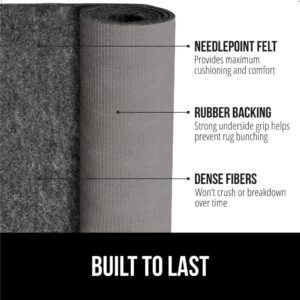 Gorilla Grip Rug Pad 2x8ft Non-Slip Felt & Rubber Padding