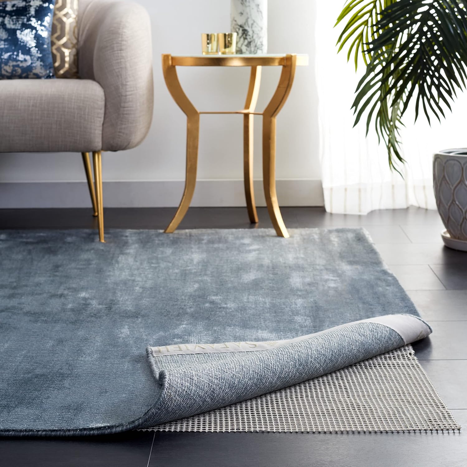 SAFAVIEH Non-Slip Rug Pad for Hard Floors - 20' Runner