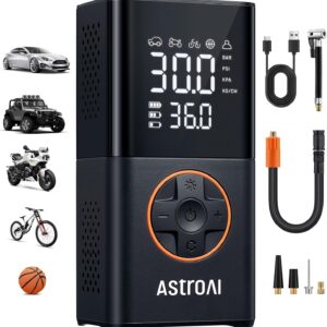 AstroAI L7 Portable Tire Inflator, 150 PSI Air Pump