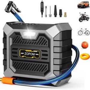 ZOPOM 12V Tire Inflator Portable Air Compressor