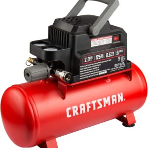 Craftsman 2-Gal Air Compressor, 1/3 HP, 125 PSI