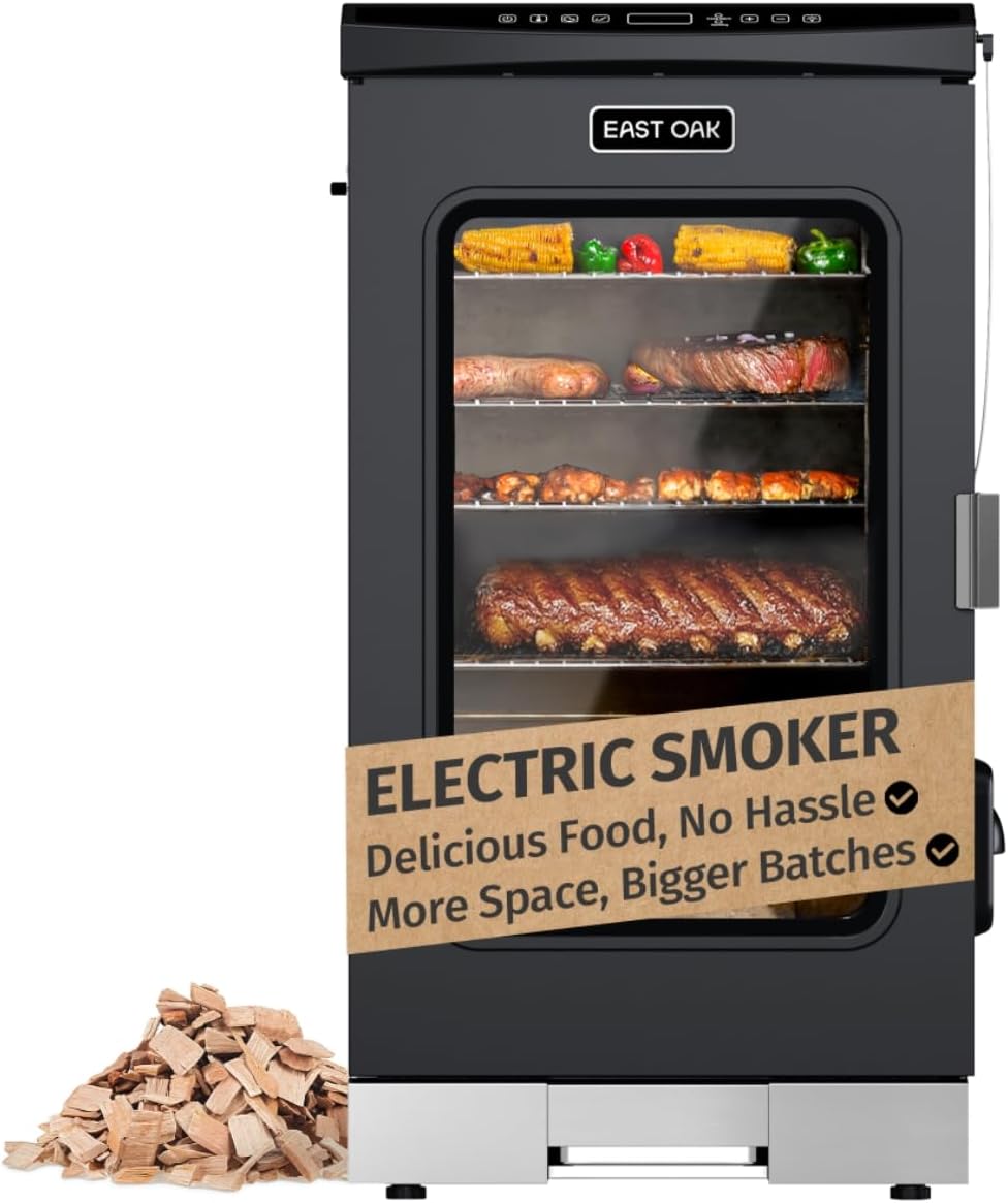 EAST OAK 30" Electric Smoker | Night Blue | 725 sq in