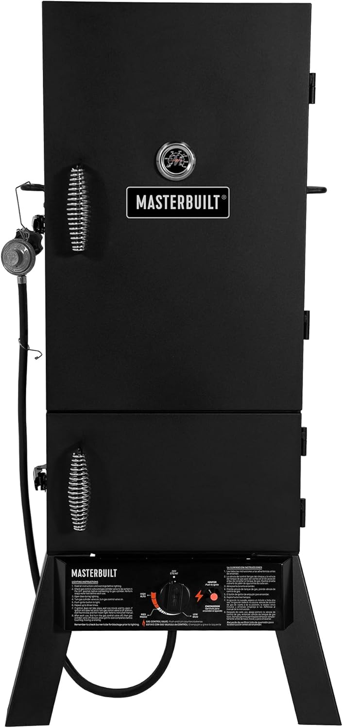 Masterbuilt 30" Propane Smoker, Black