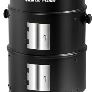 Master Cook 16" Charcoal Smoker & Grill Combo