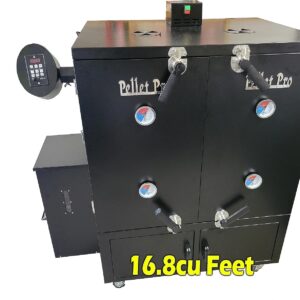 Pellet Pro® Double Door Vertical Pellet Smoker w/ PID Controller