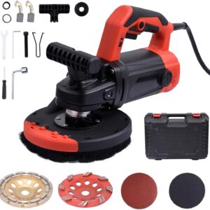 7" Concrete Floor Grinder, 2200W Power Tool