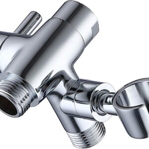 G-Promise 3-Way Solid Metal Shower Diverter (Chrome)