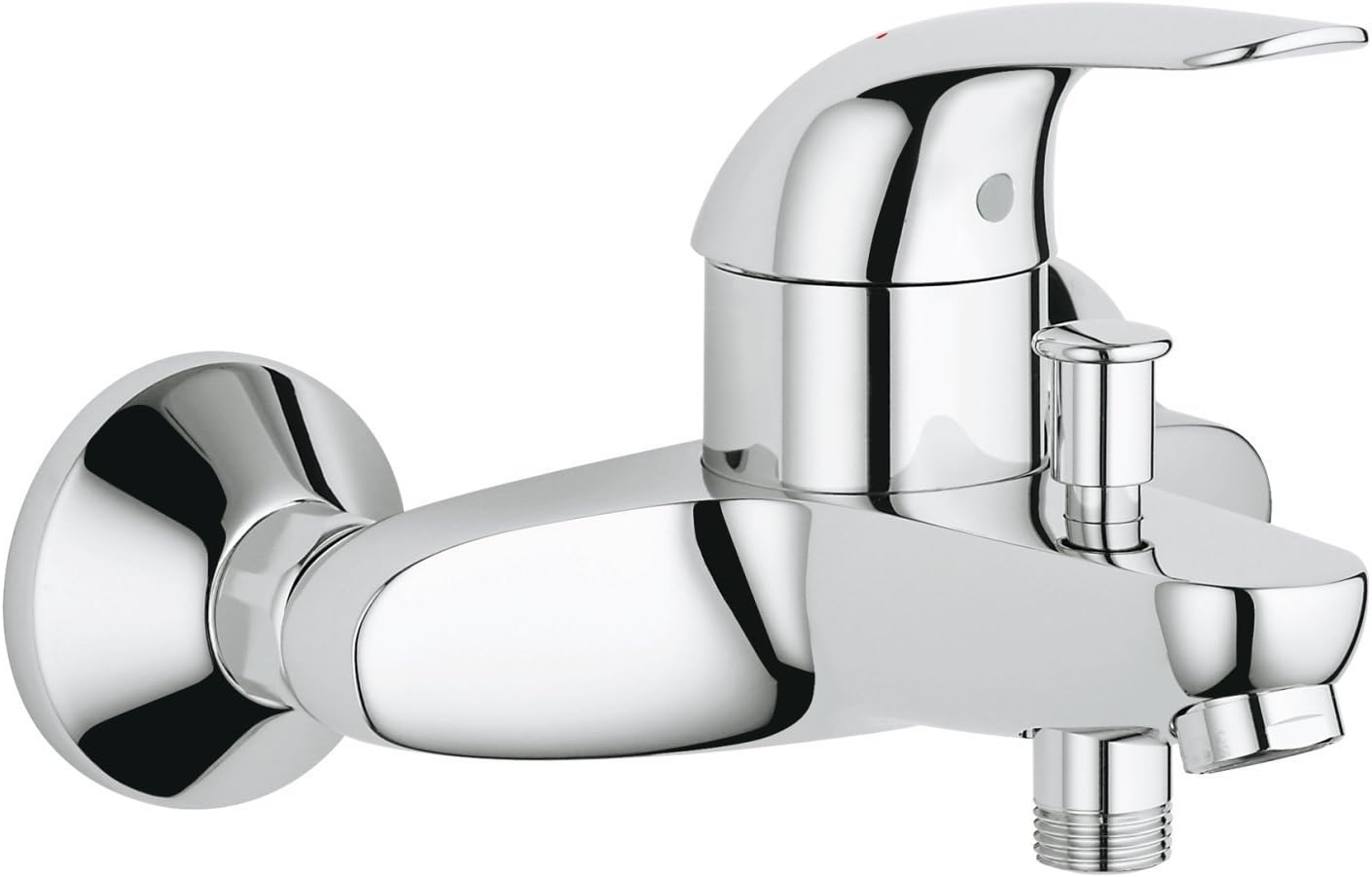 GROHE Euroeco Wall Bath Mixer - Chrome - 32743000