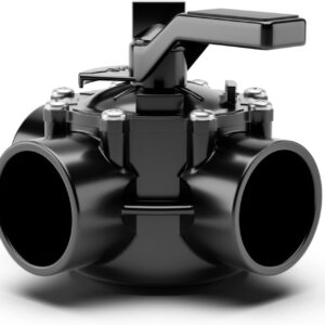 FibroPool 1.5in 3-Way Pool Valve - CPVC TEE Replacement
