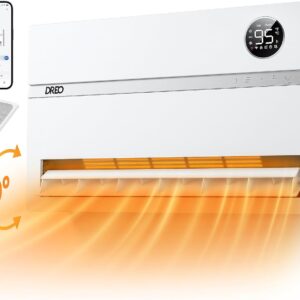 Dreo Smart Wall Heater 1500W, Alexa-Ready, 120° Oscillation