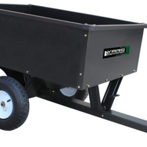 Yard Commander 400LB Tow Dump Trailer 10-Cu Ft