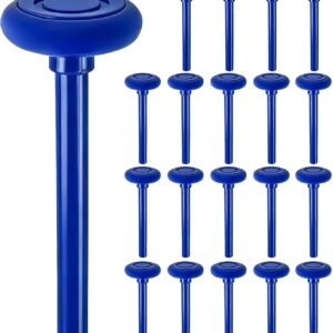 20-Pack Blue 2" Nylon Garage Door Rollers w/ Sealed Bearings