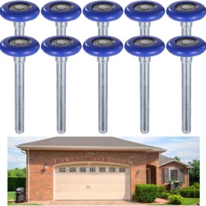 Homaisson 10-Pc Garage Door Rollers - Nylon, 1.8in Wheels