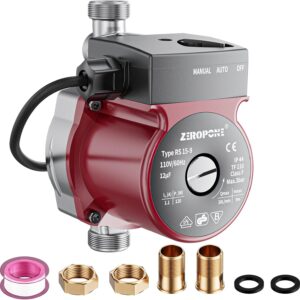 ZeroPone Hot Water Recirculating Pump, 120W