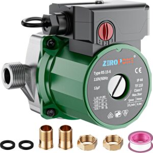 ZeroPone Hot Water Circulator Pump 93W 3/4" w/Adapter