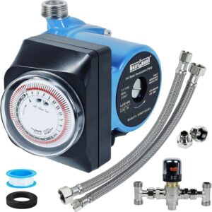 Wassermann Hot Water Recirc Pump Kit, Tank Heater Ready
