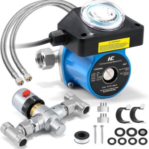 Hanchen Hot Water Recirculator w/ Temp Valve & PEX Lines